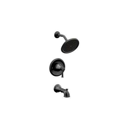 Moen Belfield Posi-Temp Tub & Shower Trim in Matte Black T2313EPBL